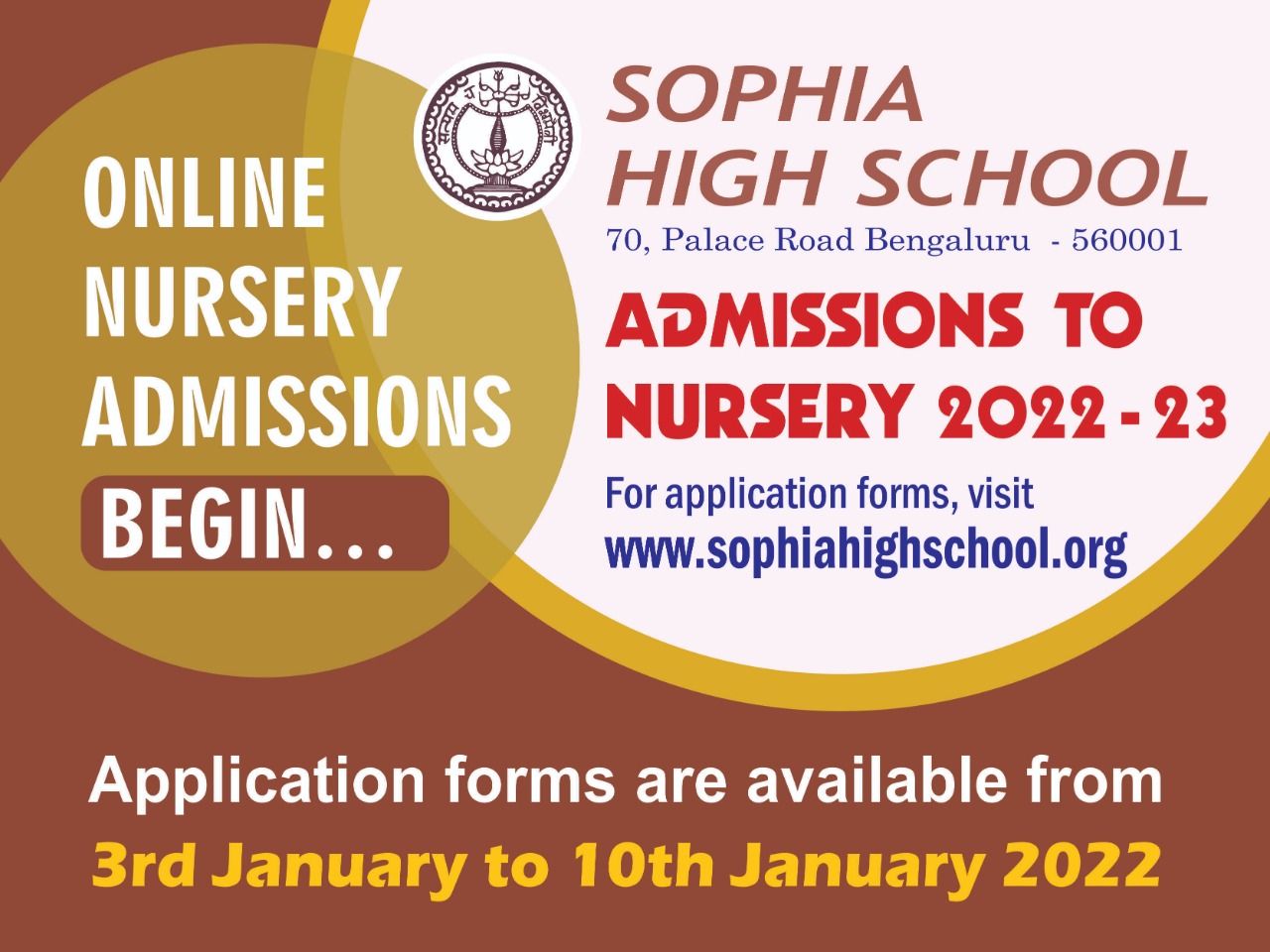 Sophia High School Bangalore India